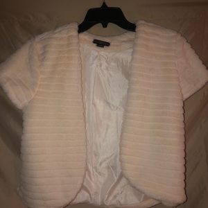 Faux Fur Shrug